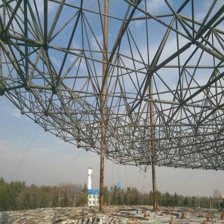 龙口球形网架钢结构施工方案
