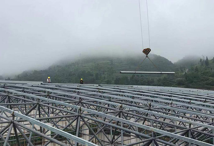 龙口网架施工